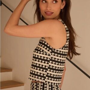Atelier Camille
Top Bali Macramé noir & Blanc like sezane